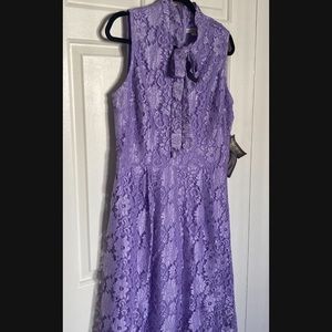 Lavender lace dress from New York & Co